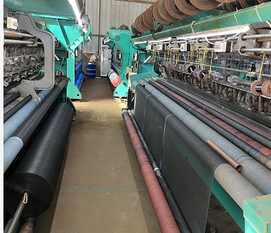 Yantai Double mette in mostra la produzione professionale di reti antiuccelli e reti ombreggianti