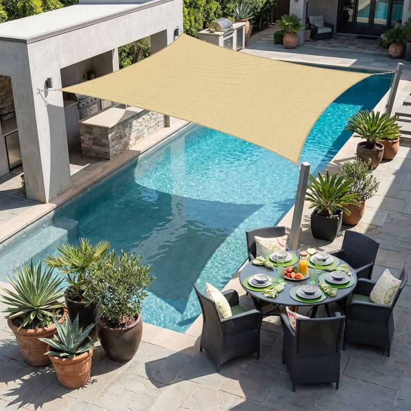 Prodotti parasole HDPE Shade Sail Home Prodotti parasole HDPE Shade Sail Home