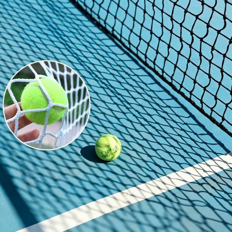 Rete sportiva Rete da tennis Rete sportiva con dimensioni di maglia personalizzabili